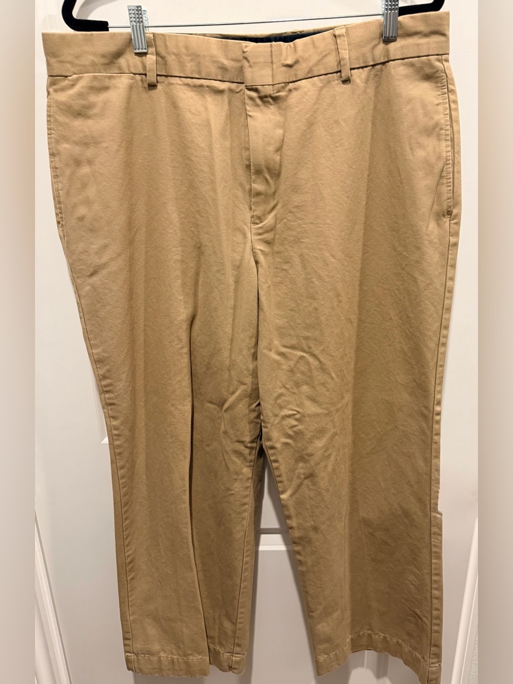 Dockers Men’s Flat‑Front Khaki Pants W38 L29 | Stain Defender | 100% Cotton